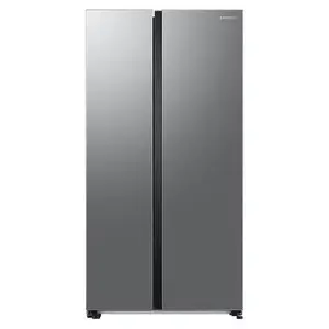 Samsung 653 litres 3 Star Side by Side Refrigerator, Real Stainless RS76CG8113SLHL price in India.