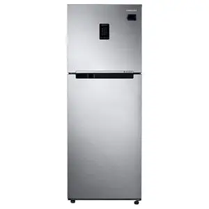 Samsung 320L 2 Star Inverter Frost Free Double Door Refrigerator (RT34M5538S8/HL Elegant Inox,Convertible,Twin Cooling)