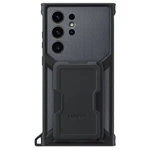 Samsung Rugged Gadget Mobile Case for Samsung Galaxy S23 Ultra, Black EF-RS918CBEGIN