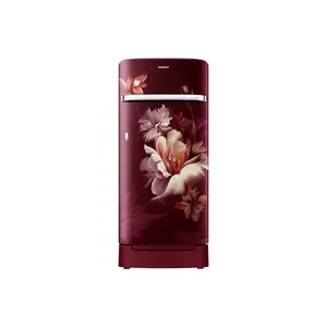 Samsung 189 L Horizontal Curve Design Single Door Refrigerator Midnight Blossom Red, RR21C2H25RZ price in India.