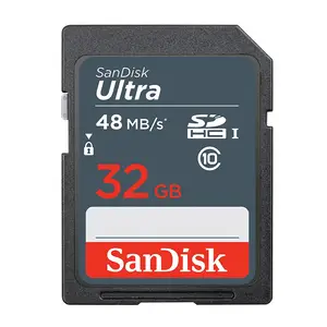 SanDisk ULTRA 32GB Ultra SDHC Class 10 100 MB/s Memory Card  