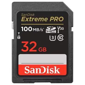 SanDisk 32 GB Extreme Pro SD UHS-I Memory Card with Up to 100 MB/Sec Read Speed SanDisk 32 GB Extreme Pro SD UHS I Memory Card with Up to 100 MB/Sec Read Speed price in India.