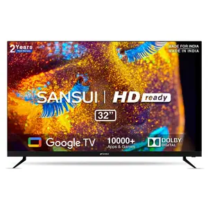 Sansui 80 cm (32 Inches) HD Smart Google TV JSWY32GSHD price in India.