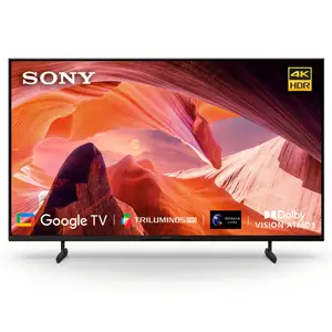 Sony Bravia 108 cm (43 inches) 4K Ultra HD Smart LED Google TV KD-43X80L, Black Sony Bravia 108 cm (43 inches) 4K Ultra HD Smart LED Google TV KD 43X80L, Black price in India.