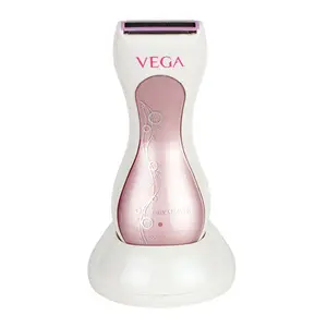 Vega VHLS-01 Silky Lady Shaver with Rotating Disc Blade, Pink