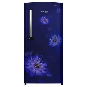 Voltas Beko 200 L 3 Star Single Door Refrigerator, Dahlia Blue RDC220C54/DBEXXXXXG price in India.