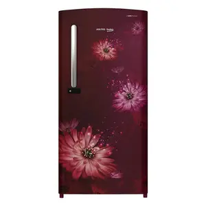Voltas Beko 200 L 3 star Direct Cool Refrigerator,  Dahlia Wine (RDC220C54/DWEXXXXXG)