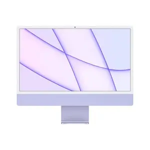 Apple iMac 60.96 cm (24-inch) All-In-One Desktop (8-core Apple M1 chip/8 GB/512 GB), Z131 Purple