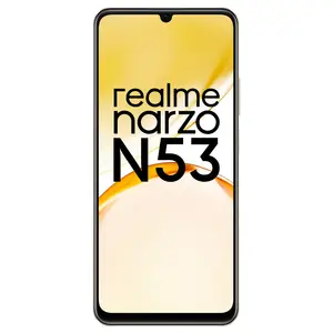 Realme Narzo N53 128 GB, 6 GB RAM, Feather Gold, Mobile Phone price in India.