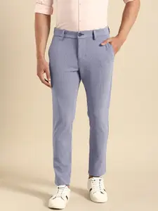 Being Human Casual Trousers  Buy Being Human Blue Casual Trousers Online   Nykaa Fashion