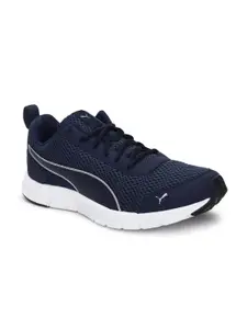 Puma Men Navy Blue Mesh Running Shoes
