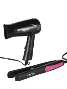 NOVA Nova NHP 8100/NHS 840 Hair Dryer & Straightener Styling Kit