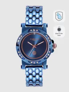Carlton London Women Navy Analogue Watch CL009BBLB