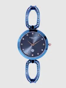 Carlton London Women Navy Analogue Watch CL017BBLB