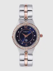 Carlton London Women Navy Blue Analogue Watch CL030RBLR