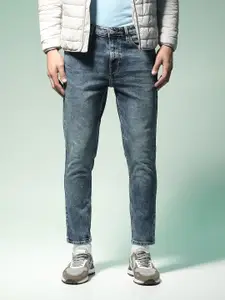 Flying Machine Men Blue MJ Mankle Skinny Fit Mid-Rise Clean Look Stretchable Jeans