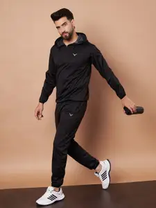 Invincible Men Light Weight Stretchable Sauna Lined Warm Up Set