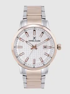 Daniel Klein Premium Men Silver-Toned Analogue Watch DK12230-3