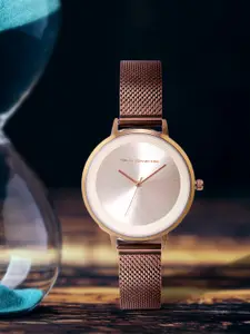 French Connection Women Rose Gold-Toned Analogue Watch FCN0001H