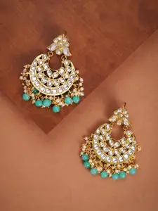 Zaveri Pearls Women Set of 2 Chandbalis