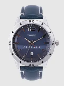 Timex Men Navy Blue Analogue Watch TW000U931