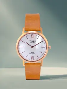 Timex Women Off-White Analogue Watch TWEL12605