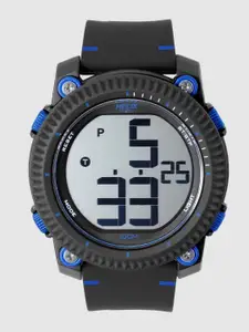 Helix Men Black Digital Watch TWESK0700T