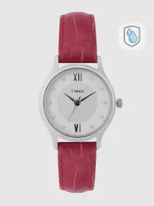 Timex Women Silver-Toned Analogue Watch TW00ZR269E