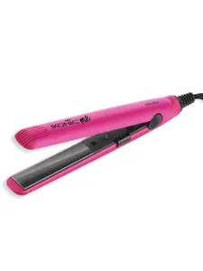 Ikonic Women Pink and Black Mini Hair Straightener