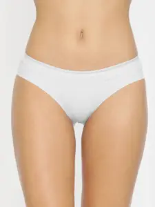 Van Heusen Women White Invisible Panty Lines Bikini Briefs 22101