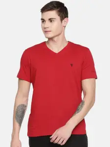 Van Heusen Innerwear Athleisure Solid Smart Tech Easy Stain Release T-Shirt