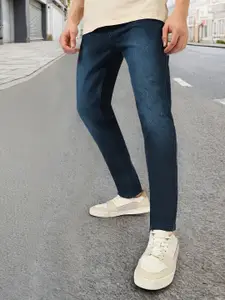 Urbano Fashion Men Blue Slim Fit Mid-Rise Clean Look Stretchable Jeans