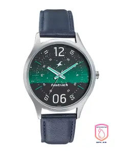 Fastrack Space-I Men Green Analogue watch 3184SL04