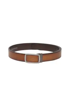Louis Philippe Louis Philippe Men Brown Solid Leather Belt