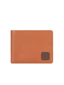 Hidesign Men Brown Leather Solid Two Fold Wallet