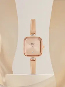 Titan Women Rose Gold Analogue Watch 2607WM01
