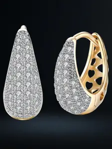 YouBella Gold-Plated Stone Contemporary Studs