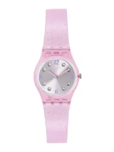 Swatch TimetoSwatch Women Silver Water Resistant Analogue Watch LP132C