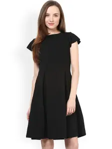 RARE Black Fit & Flare Dress