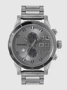 DIESEL Men Charcoal Grey Chronograph Watch DZ4314