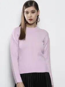 DOROTHY PERKINS Women Lavender Solid Pullover