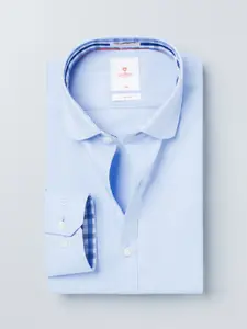 INVICTUS Blue Slim Fit Formal Shirt