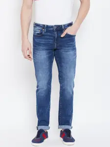 AMERICAN EAGLE OUTFITTERS Men Blue Slim Fit Mid-Rise Clean Look Stretchable Jeans