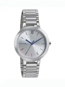 Sonata Busy Bees Women Silver Analogue watch NL8141SM04