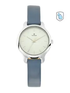 Titan Neo Ladies Women White Analogue watch 2481SL10