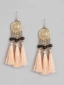 Accessorize Gold-Toned Classic Drop Earrings