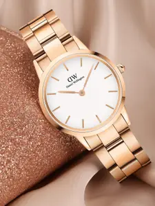 Daniel Wellington Iconic Link Women Dial White 32 mm Watch - DW00100211