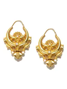 ahilya Gold-Plated Sterling Silver Hoop Earrings
