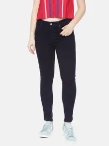 SPYKAR Women Blue Adora Skinny Fit Mid-Rise Clean Look Stretchable Jeans