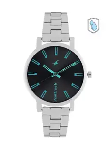 Fastrack Women Black Analogue Watch 68010SM04